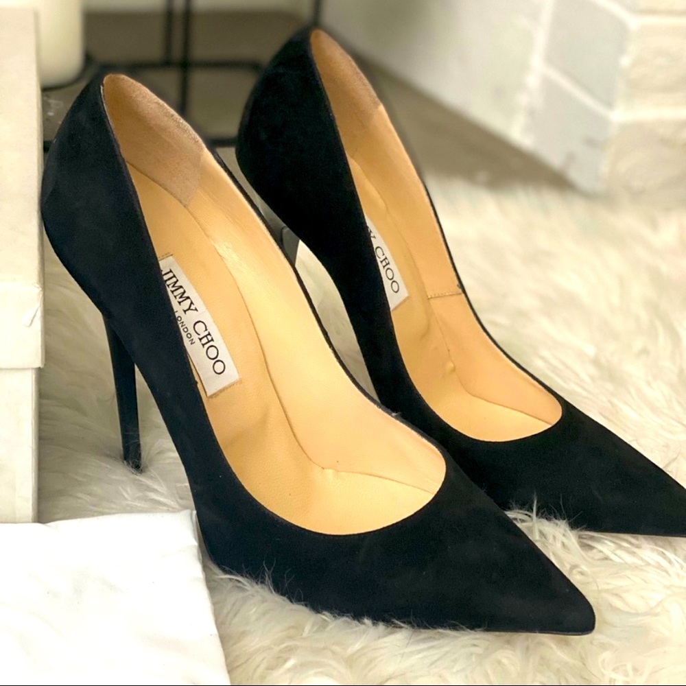 ⚠️SALE⚠️ Jimmy Choo ANOUK Suede Stiletto Sz 40
